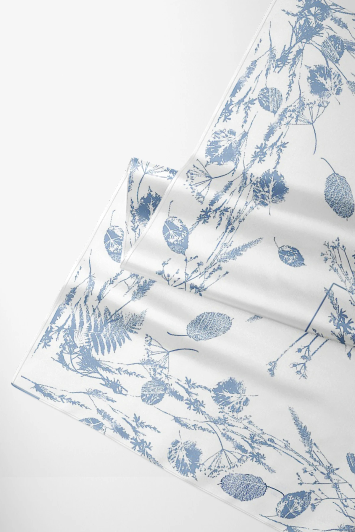 Платок &quot;Льняной гербарий&quot; 1