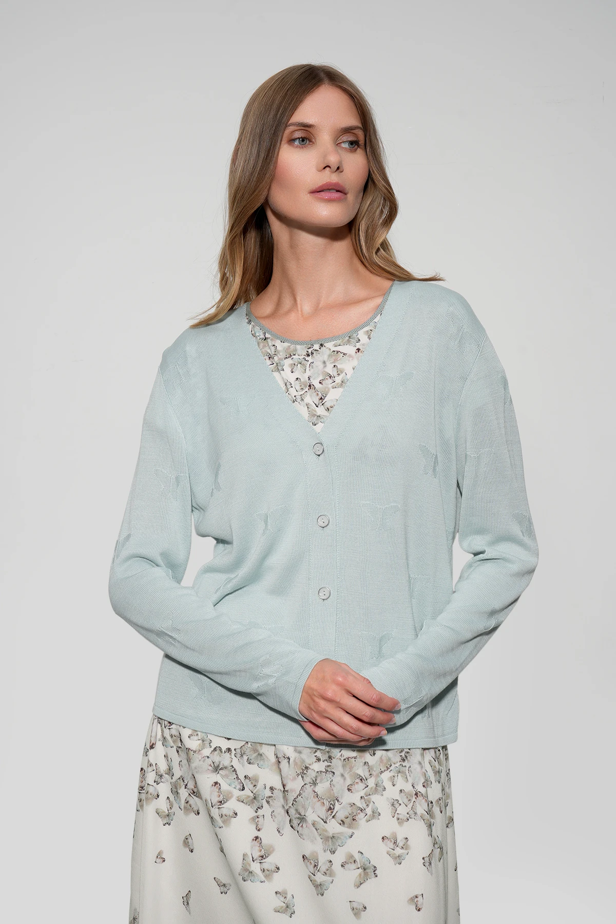 Кардиган &quot;Природа полёта&quot; 0