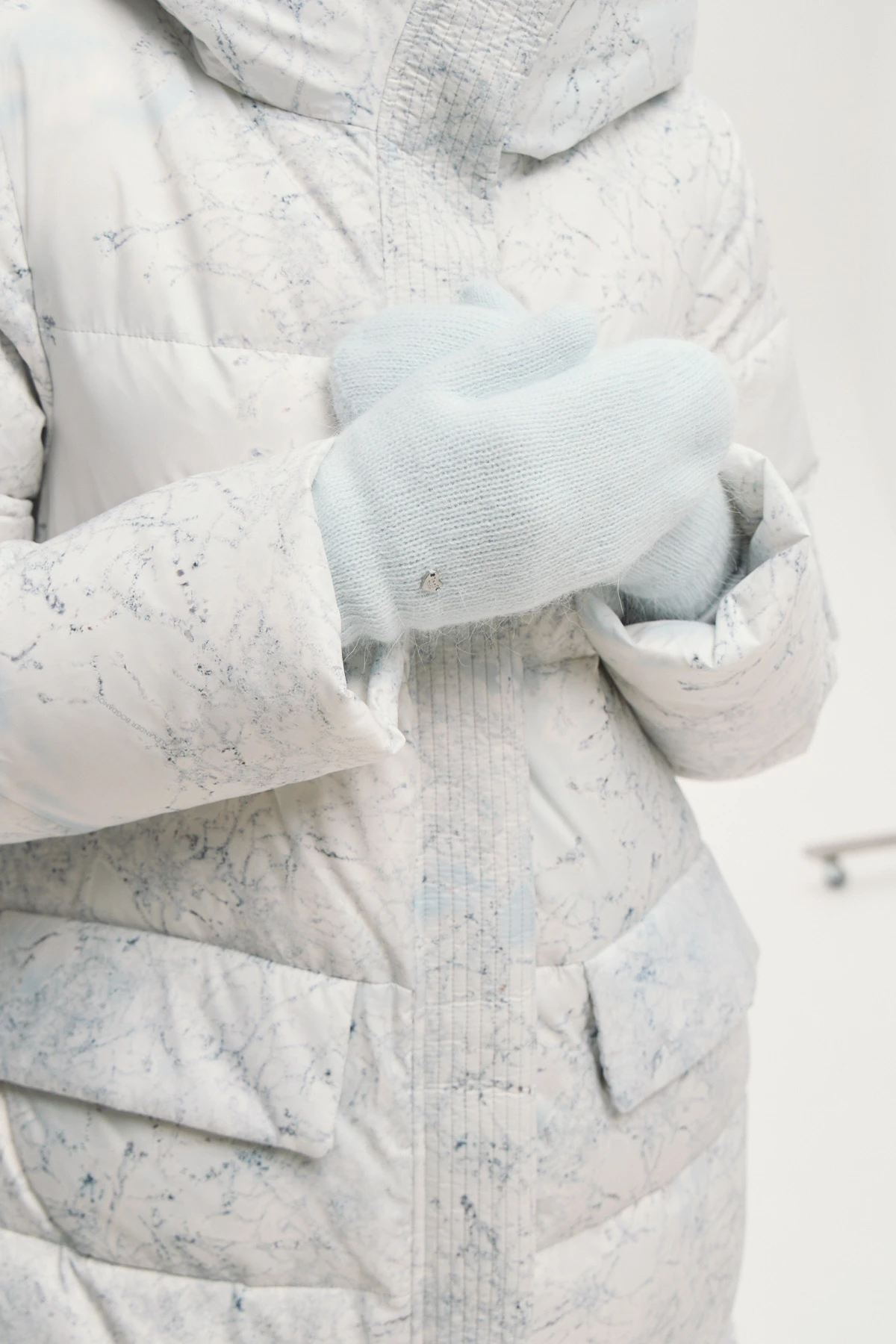 Варежки &quot;Снежное небо&quot; 1