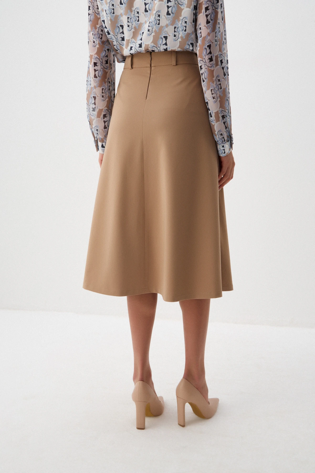 Юбка  "Карамельный каштан" 1
