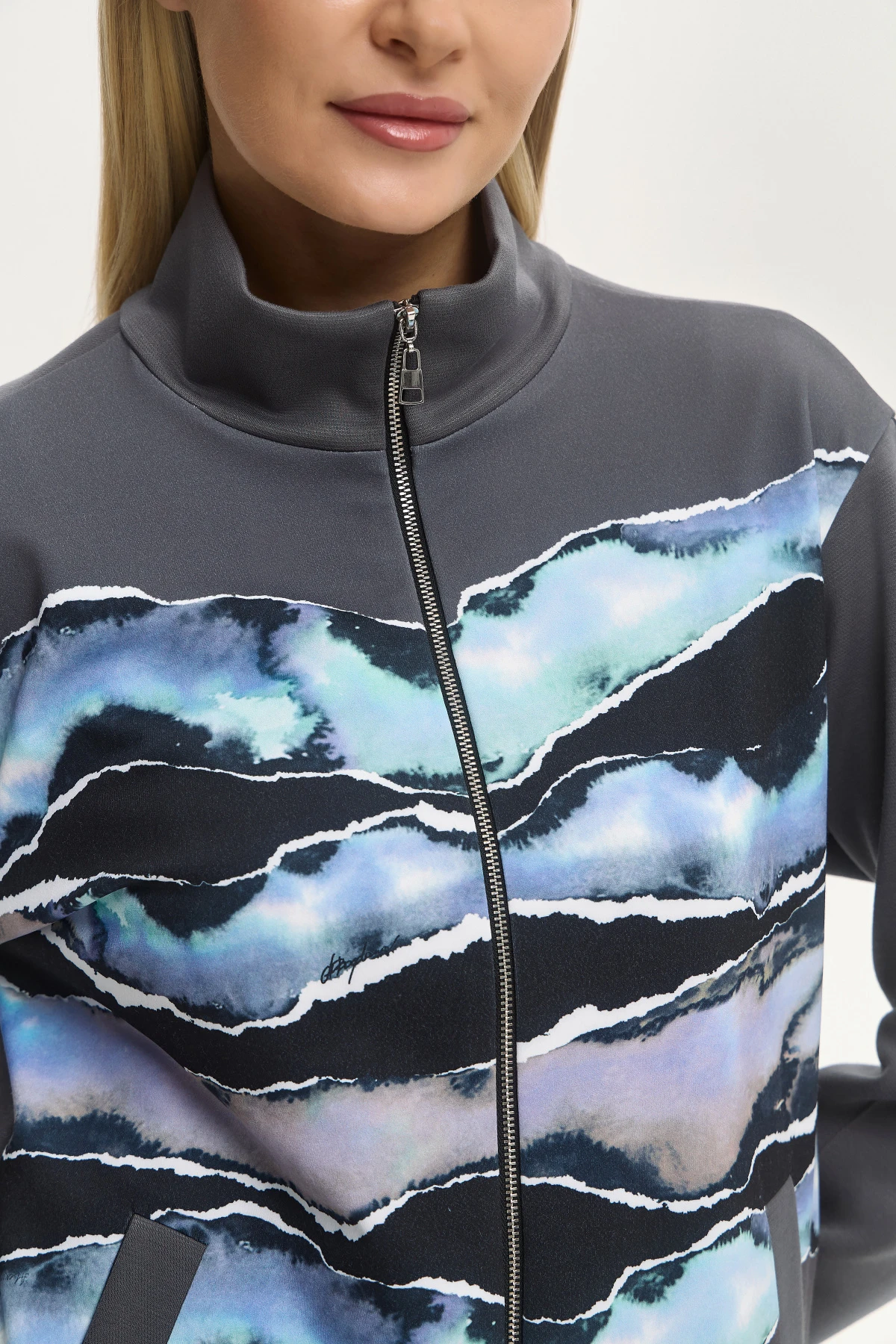 Толстовка &quot;Акварельная фантазия&quot; 3