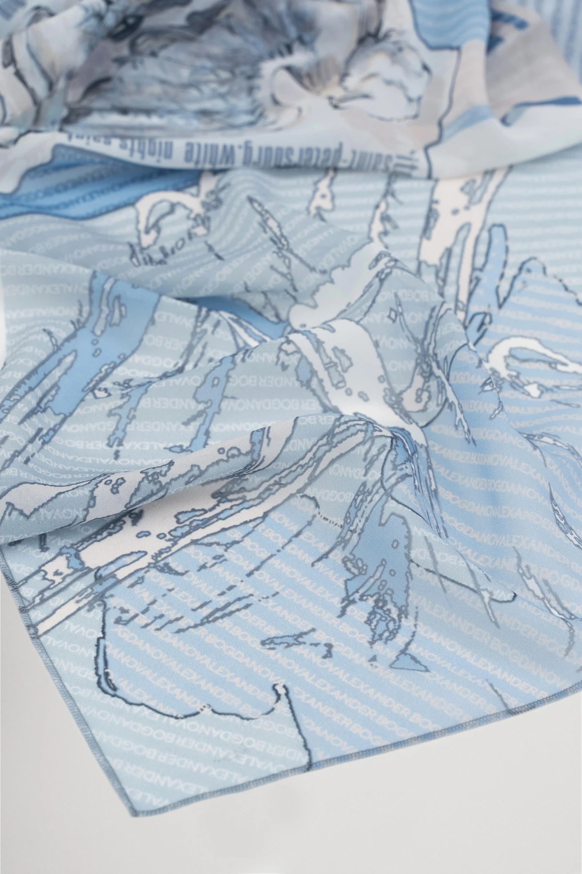 Платок "Северная Пальмира" 1