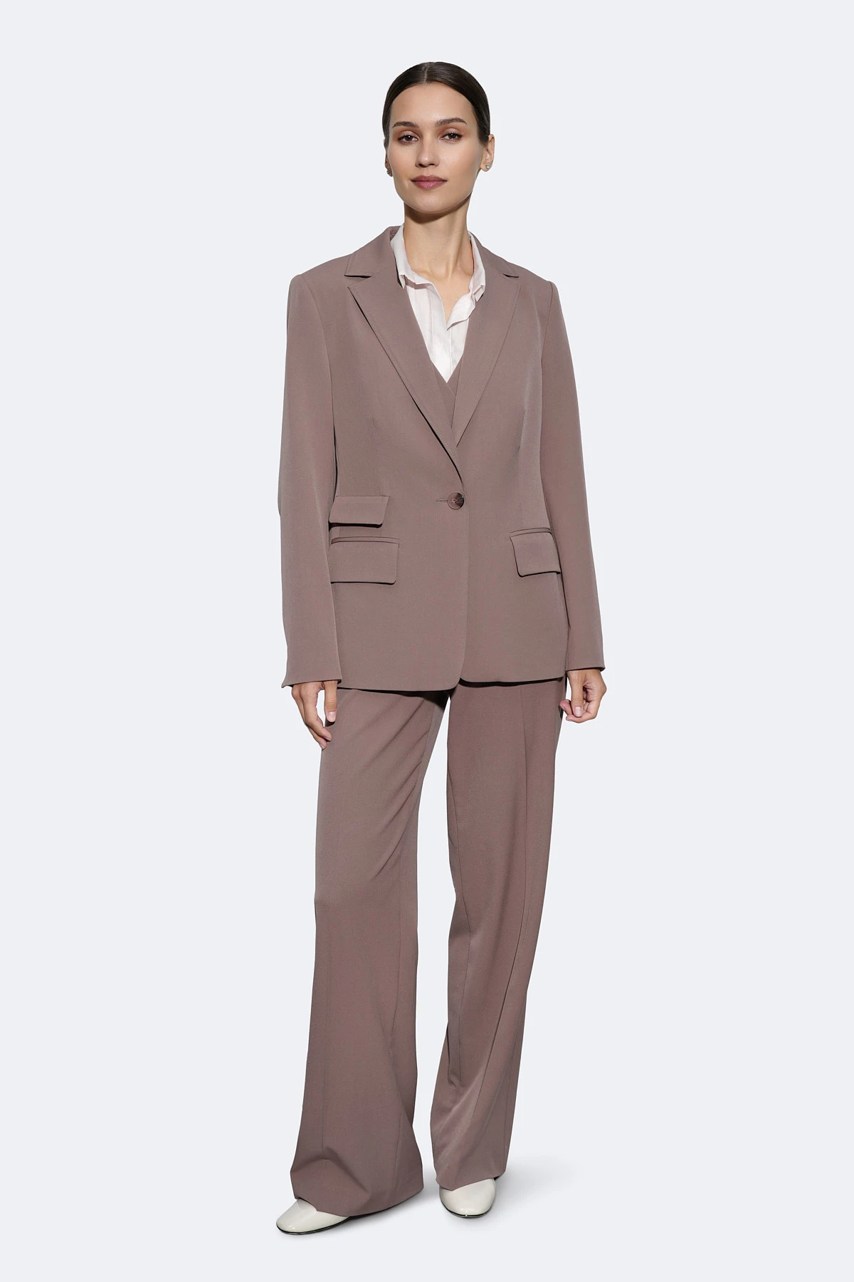 Брюки широкие удлиненные  &quot;Ренессанс&quot; 5