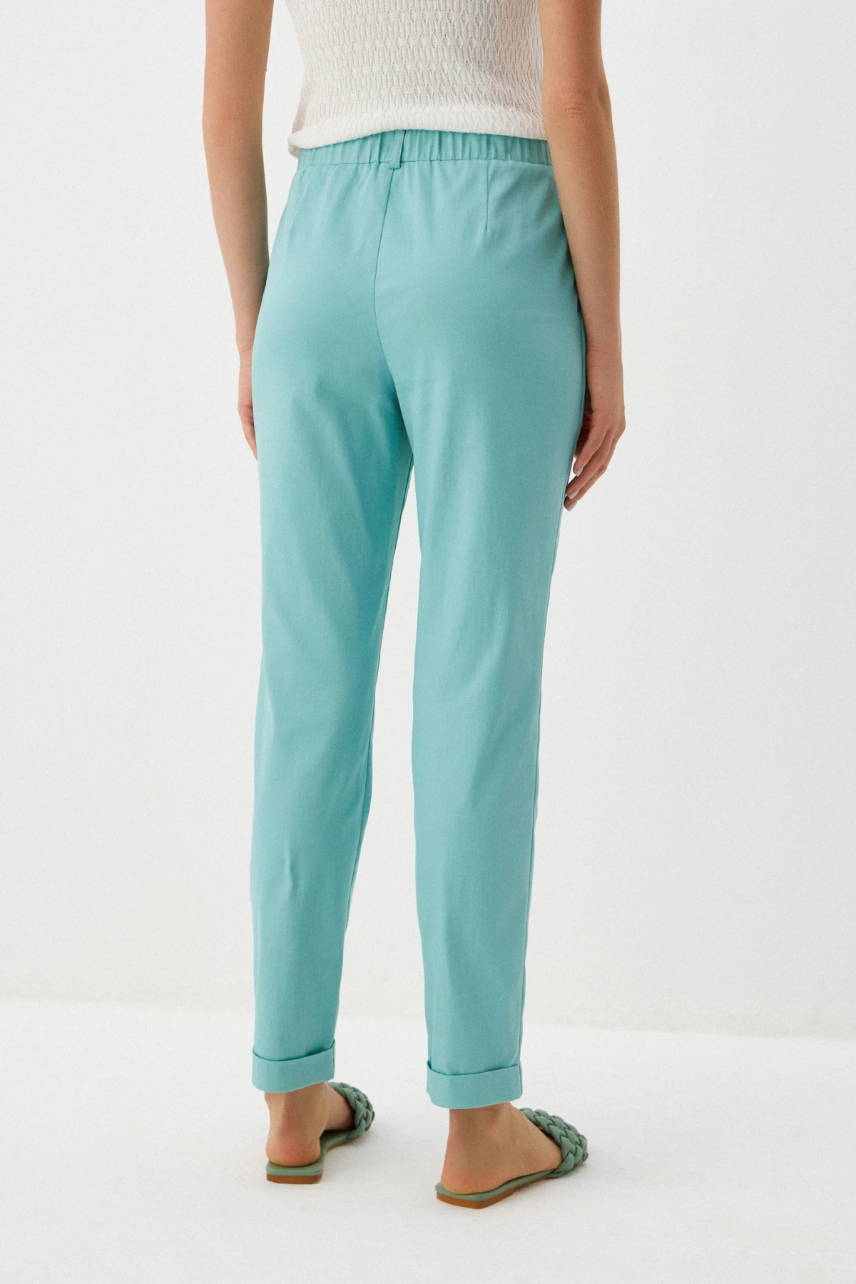 Брюки мятные 3