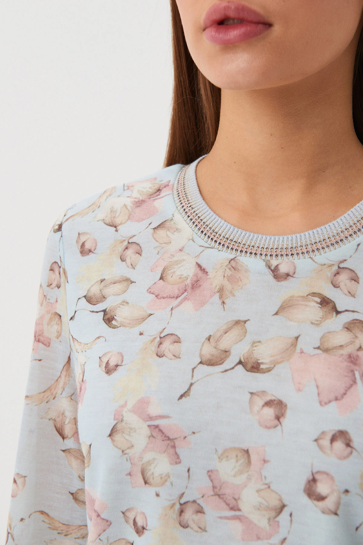 Джемпер "Осенний променад" 2