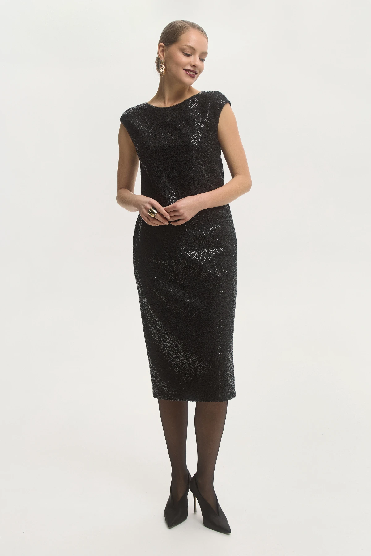 Платье-футляр &quot;Поэзия ночи&quot; 0