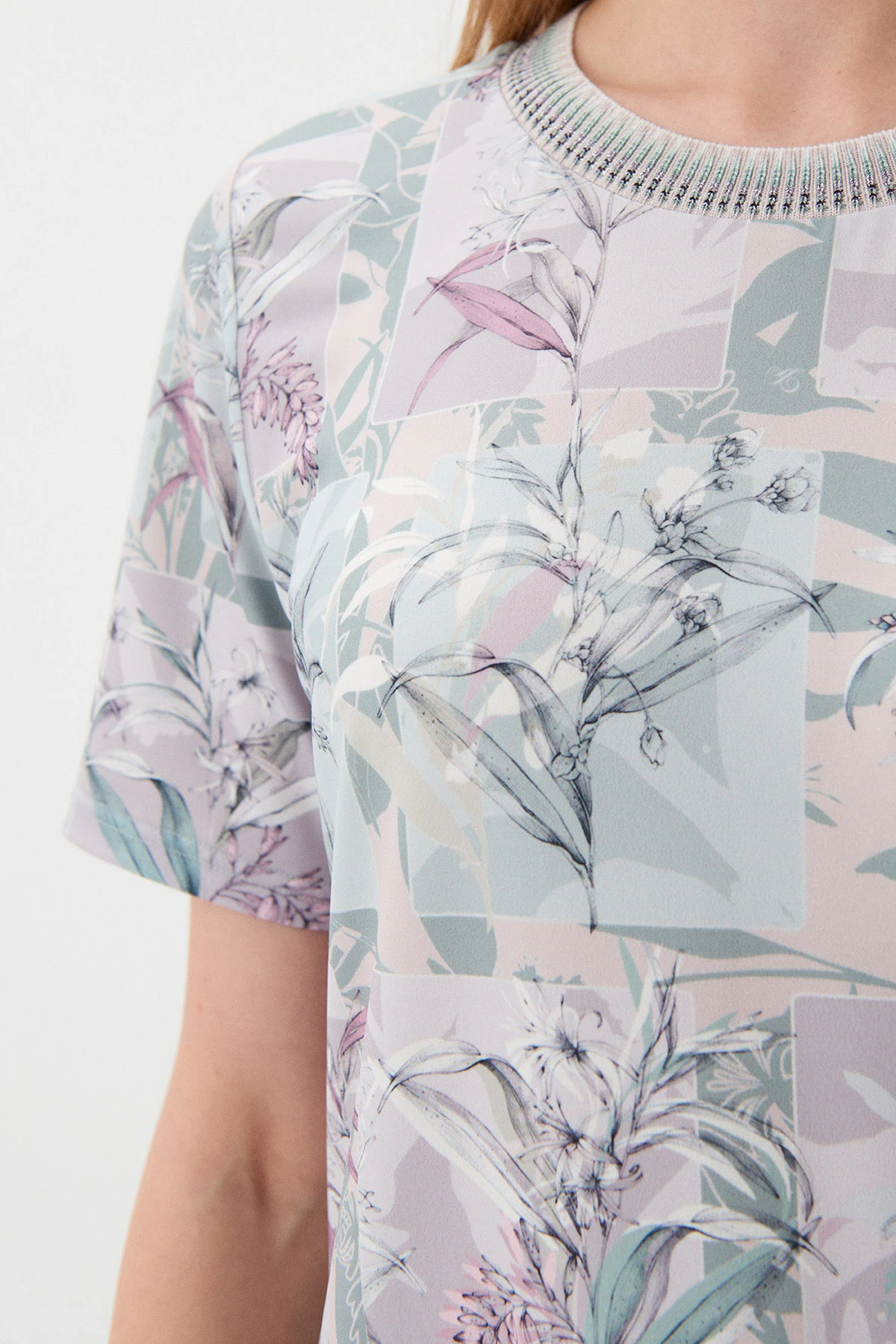 Джемпер с коротким рукавом "Тайна цветка" 2