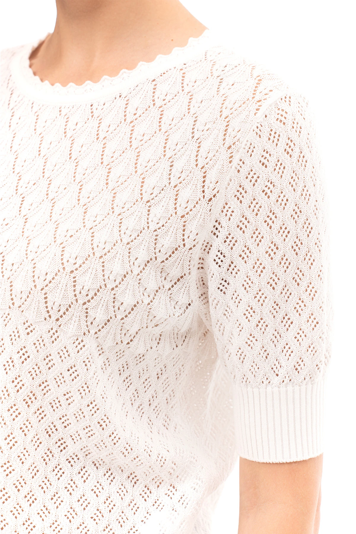 Джемпер &quot;Ажурное солнце&quot; 6