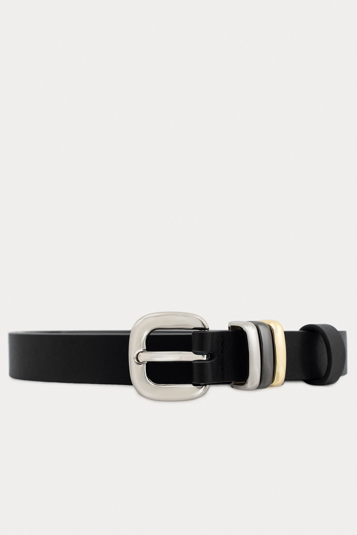 Пояс черный 2 см 1