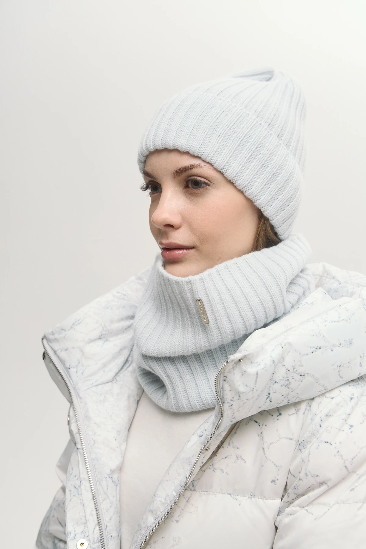 Снуд &quot;Голубой перламутр&quot; 0